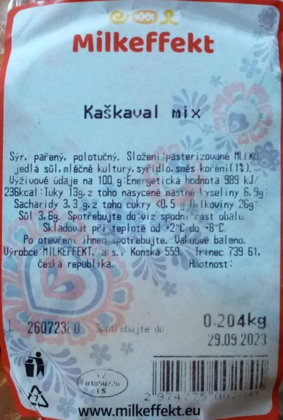 Fotografie - Kaškaval Mix Milkeffekt