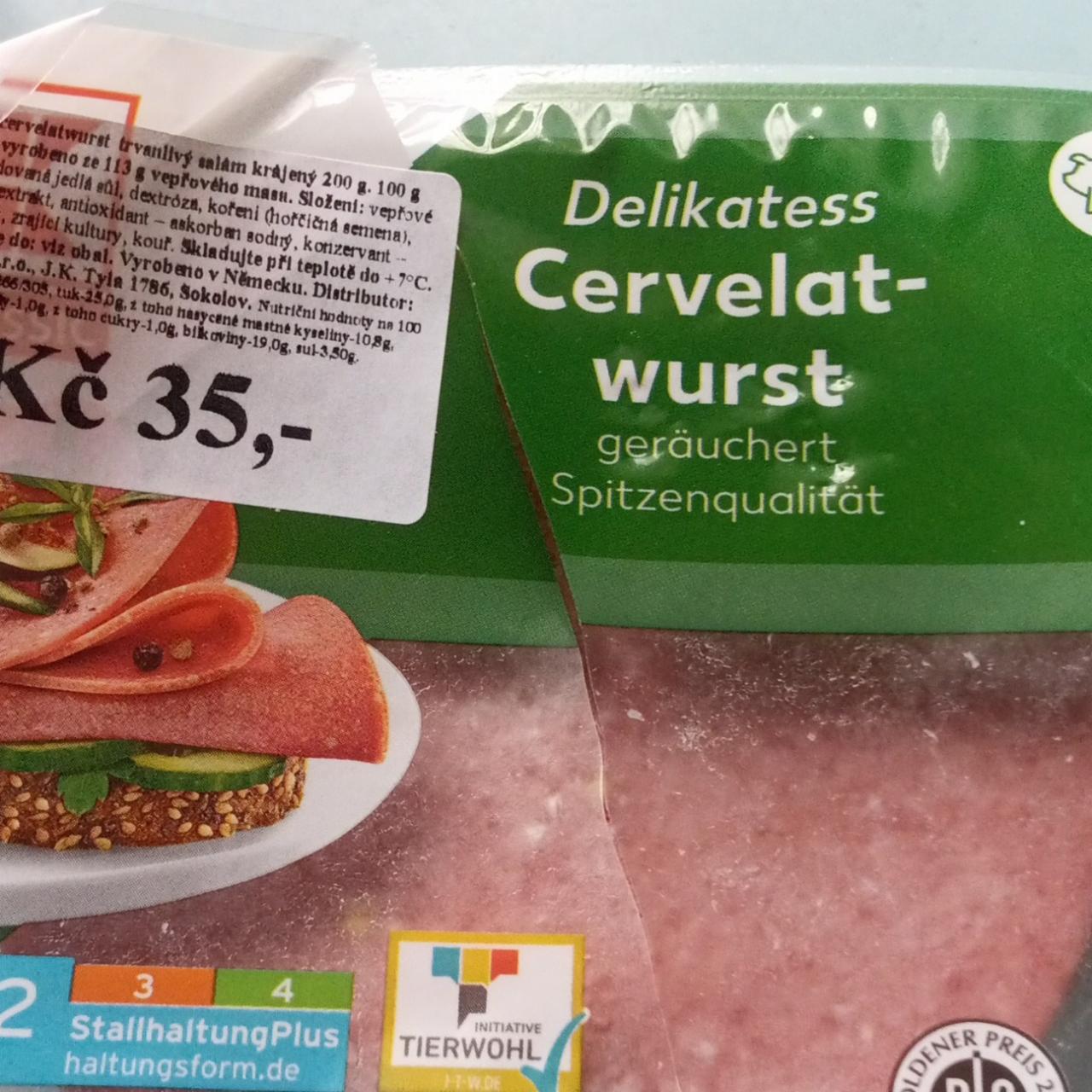 Fotografie - Delikatess Cervelatwurst K-Classic