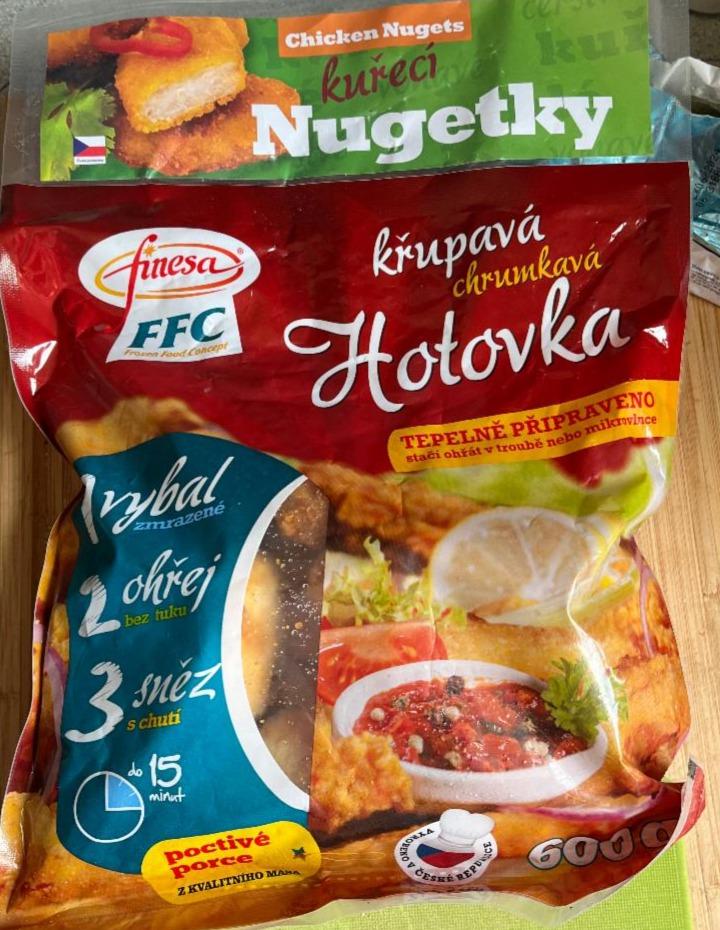 Fotografie - Chicken nugets kuřecí nugetky Finesa FFC