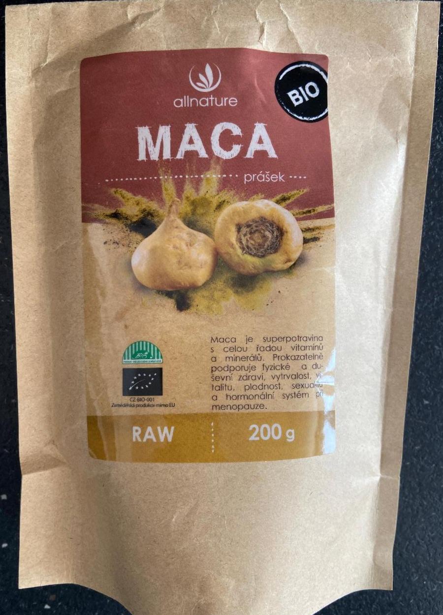 Fotografie - Maca prášek bio raw Allnature