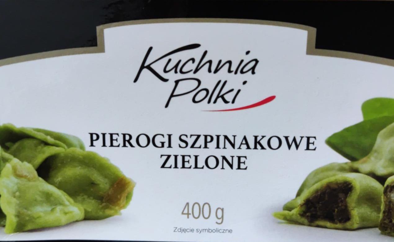 Fotografie - Pierogi szpinakowe zielone Kuchnia Polki