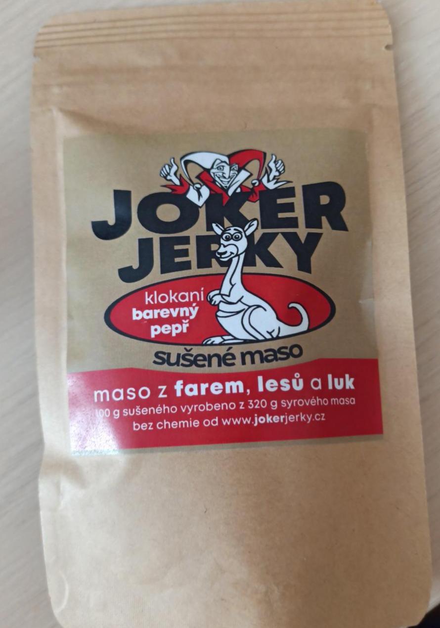 Fotografie - Jerky klokani barevný pepř Joker