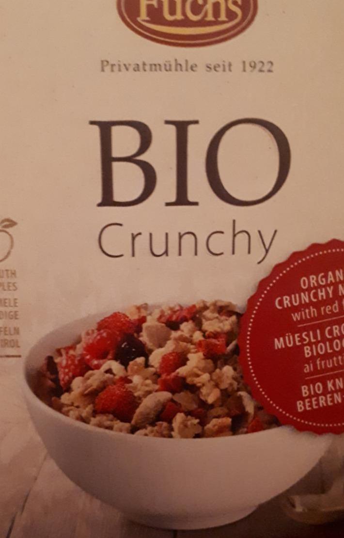 Fotografie - Organic Crunchy Müesli with Red Fruits Fuchs