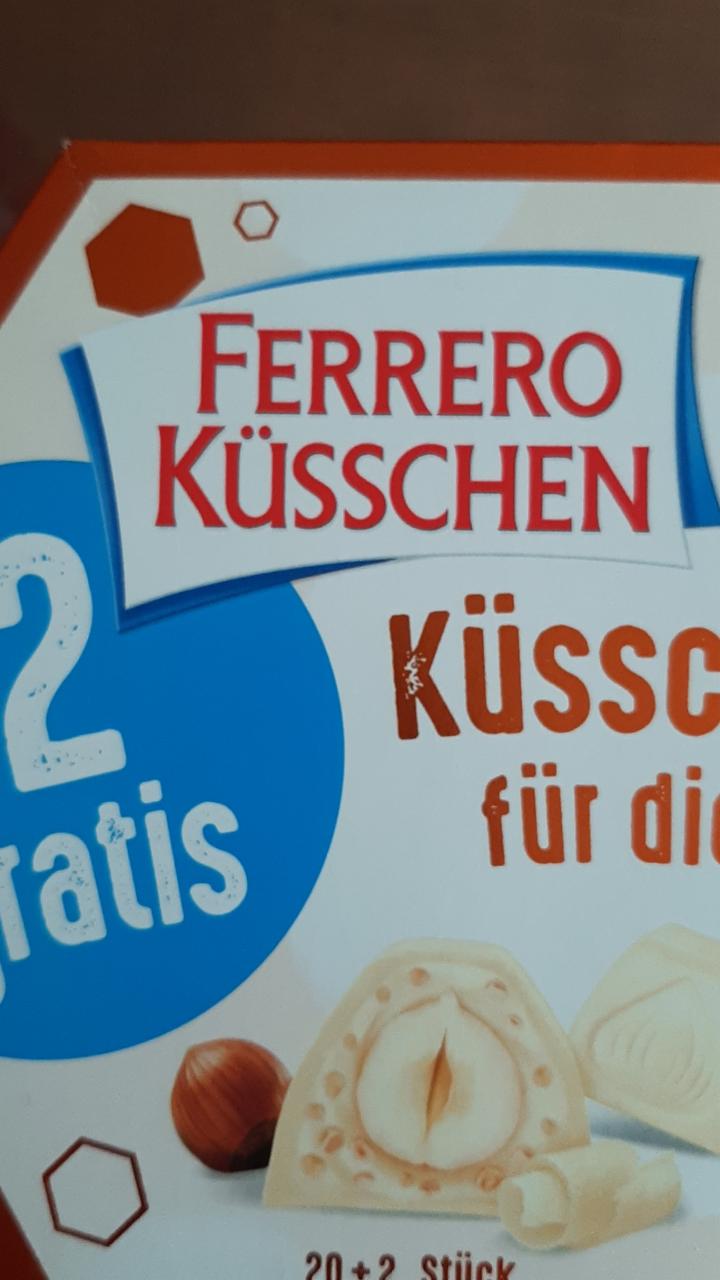 Fotografie - Ferrero küsschen Weiss