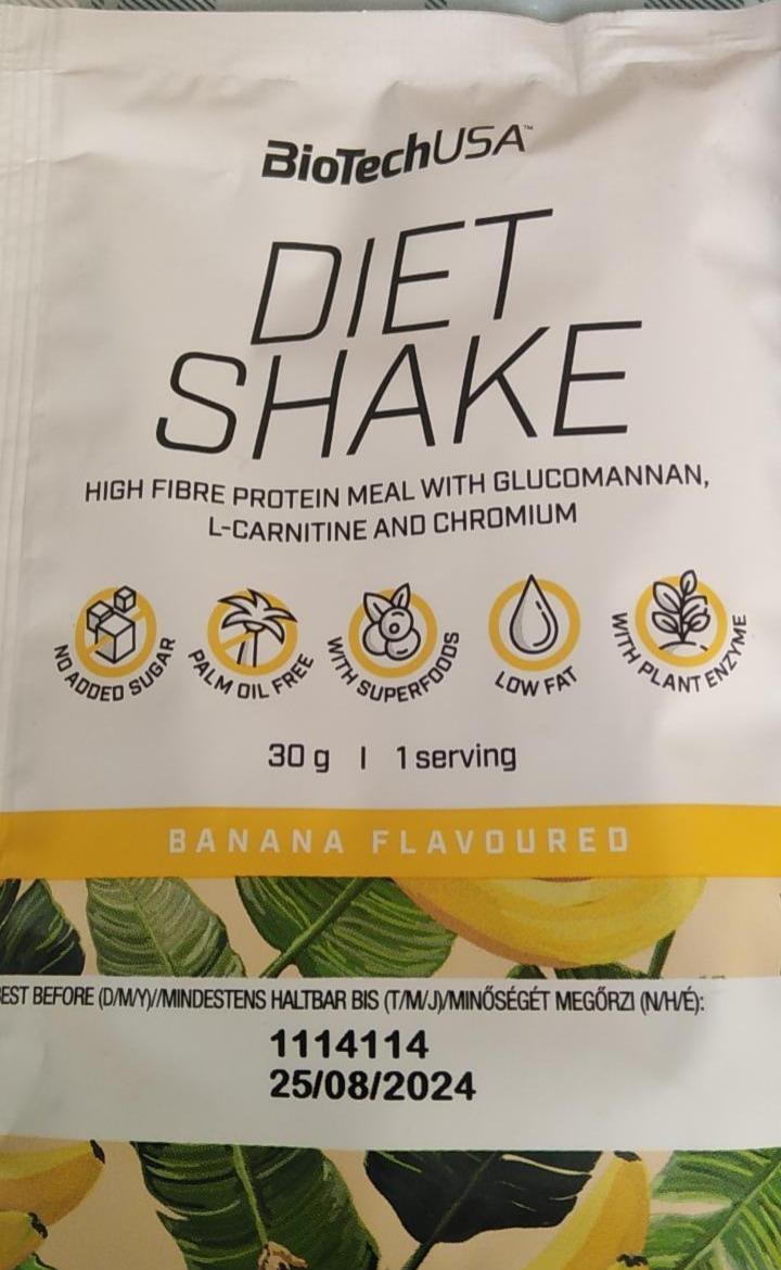 Fotografie - Diet shake Banana BioTechUSA