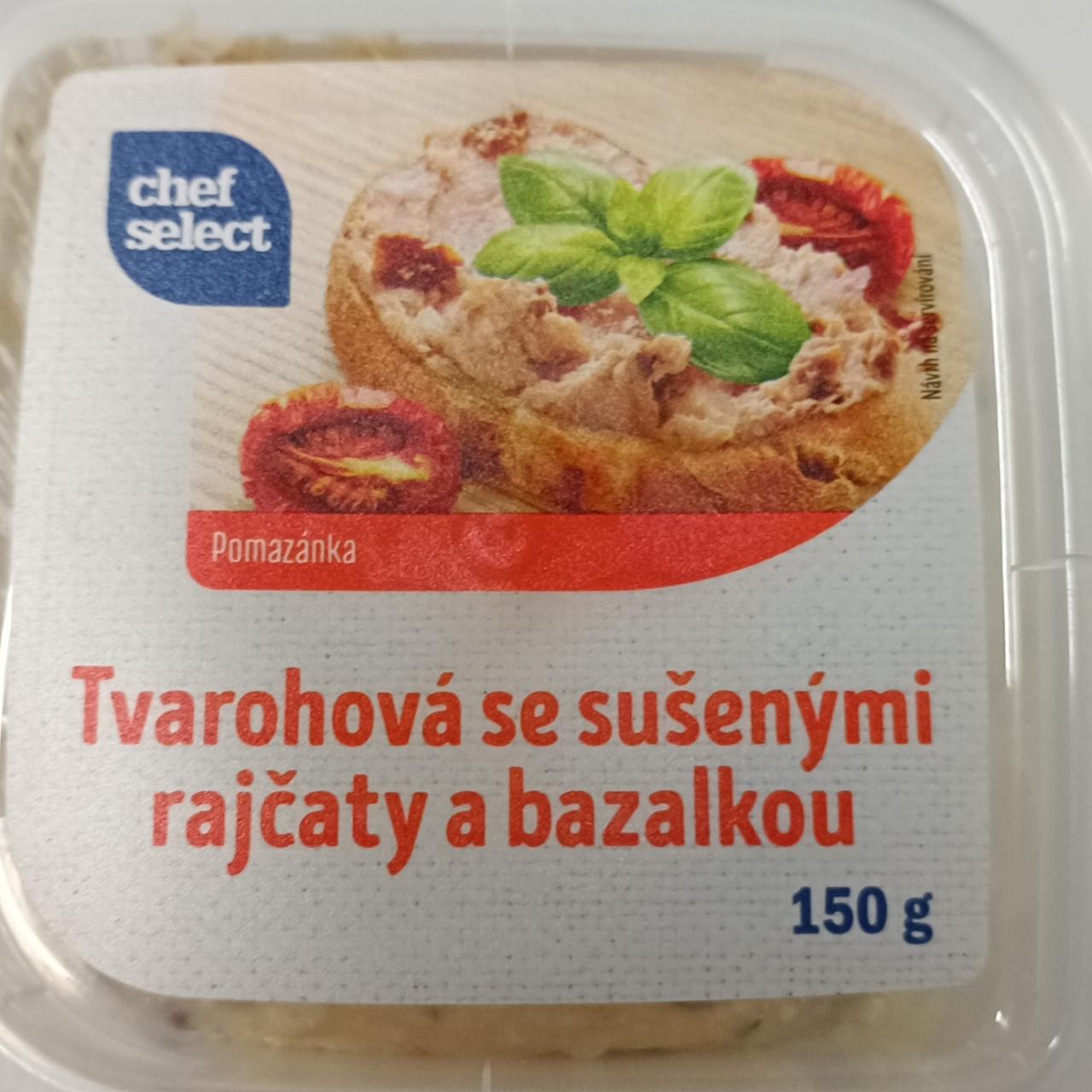 Fotografie - Tvarohová se sušenými rajčaty a bazalkou Chef select