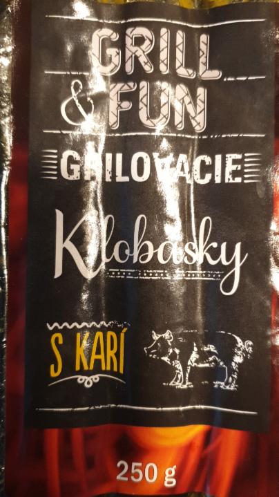 Fotografie - Grilovací klobásky s kari