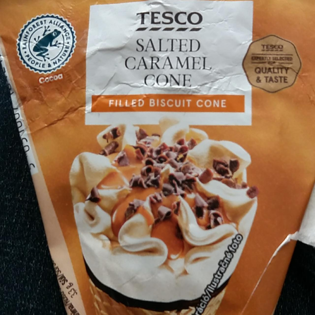 Fotografie - Salted Caramel Cone Tesco