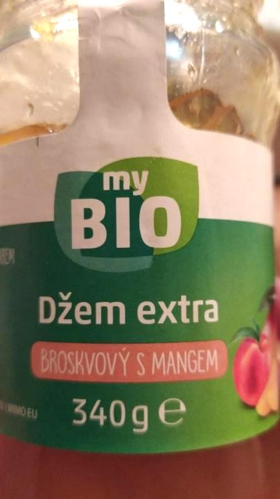 Fotografie - Bio džem extra broskvový s mangem My BIO