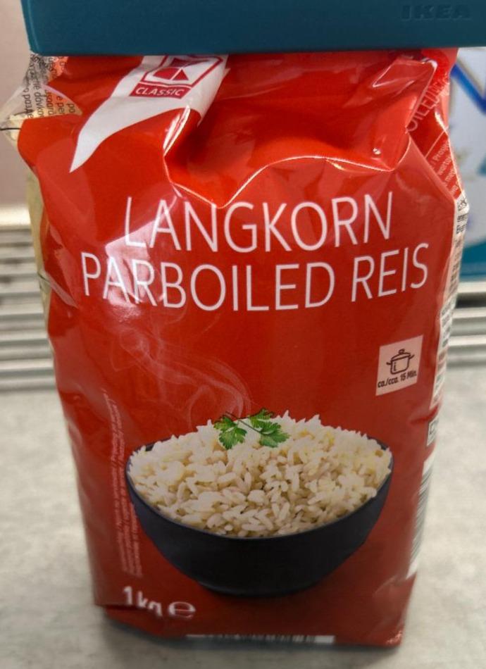 Fotografie - Parboiled Langkornreis K-Classic