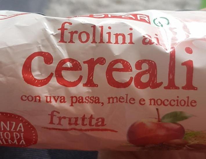 Fotografie - Frollini ai cereali con uva passa, mele e nocciole DeSpar