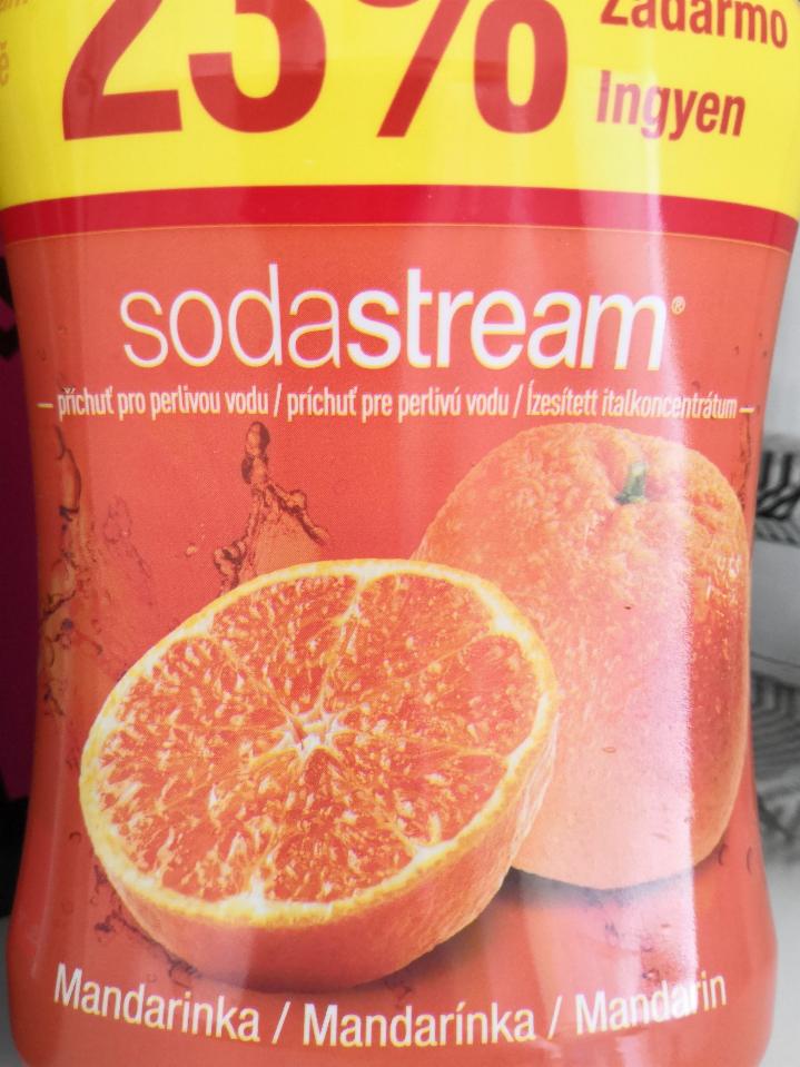 Fotografie - Sirup Mandarinka SodaStream