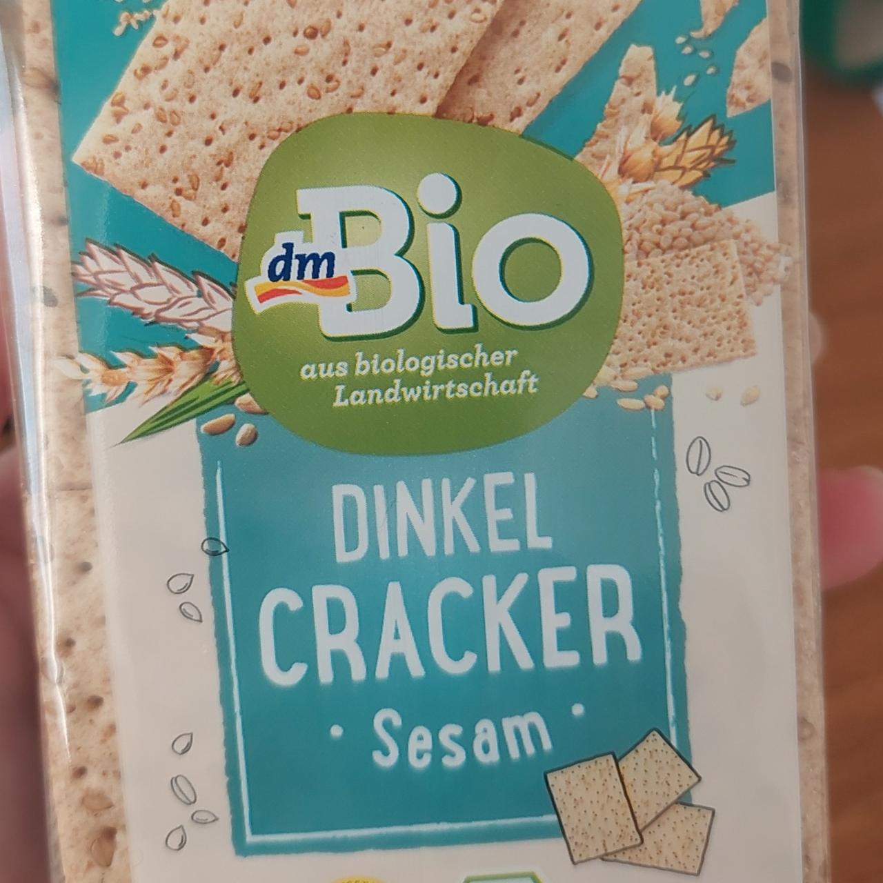 Fotografie - Dinkel Cracker Sezam dmBio