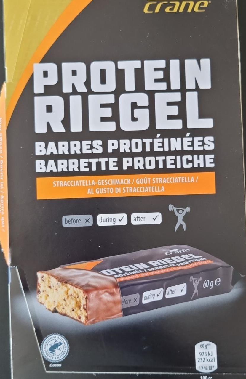 Fotografie - Protein riegel stracciatela Crane