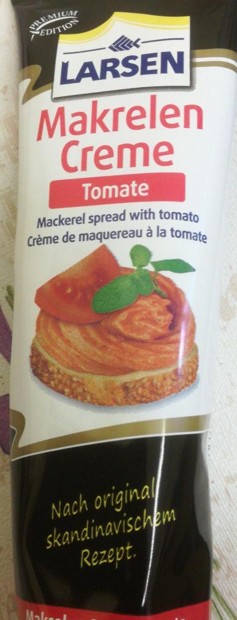 Fotografie - Makrelen Creme Tomate Larsen