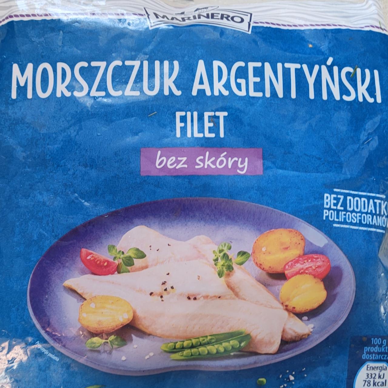 Fotografie - Morszczuk argentyński filet bez skóry Marinero