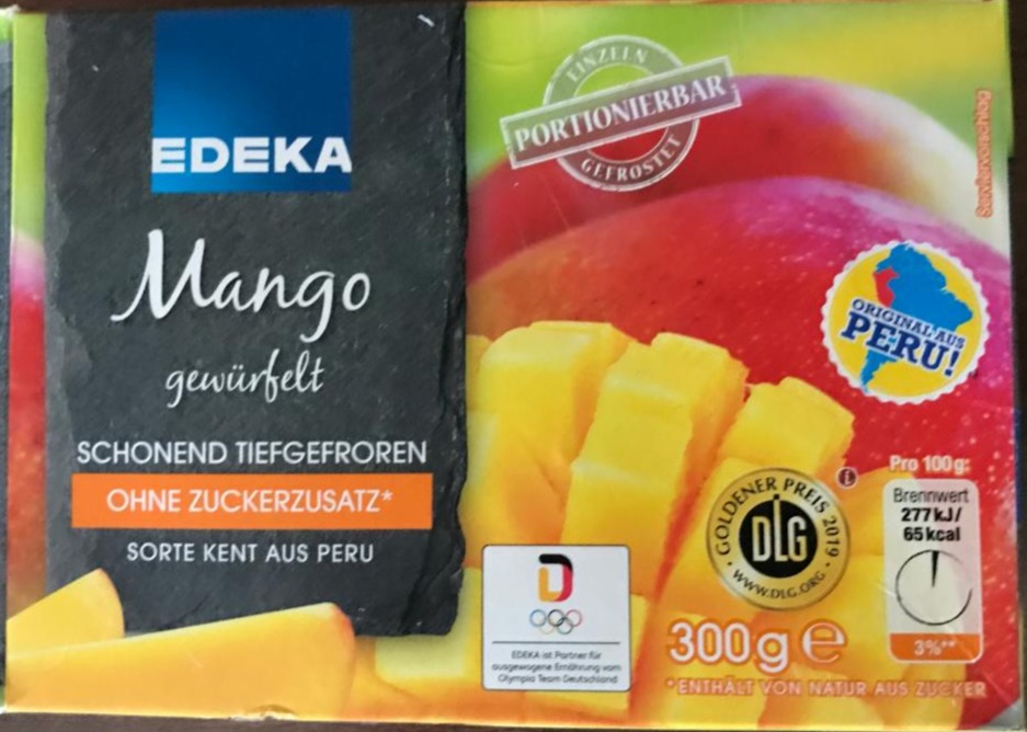 Fotografie - Mango mražené Edeka