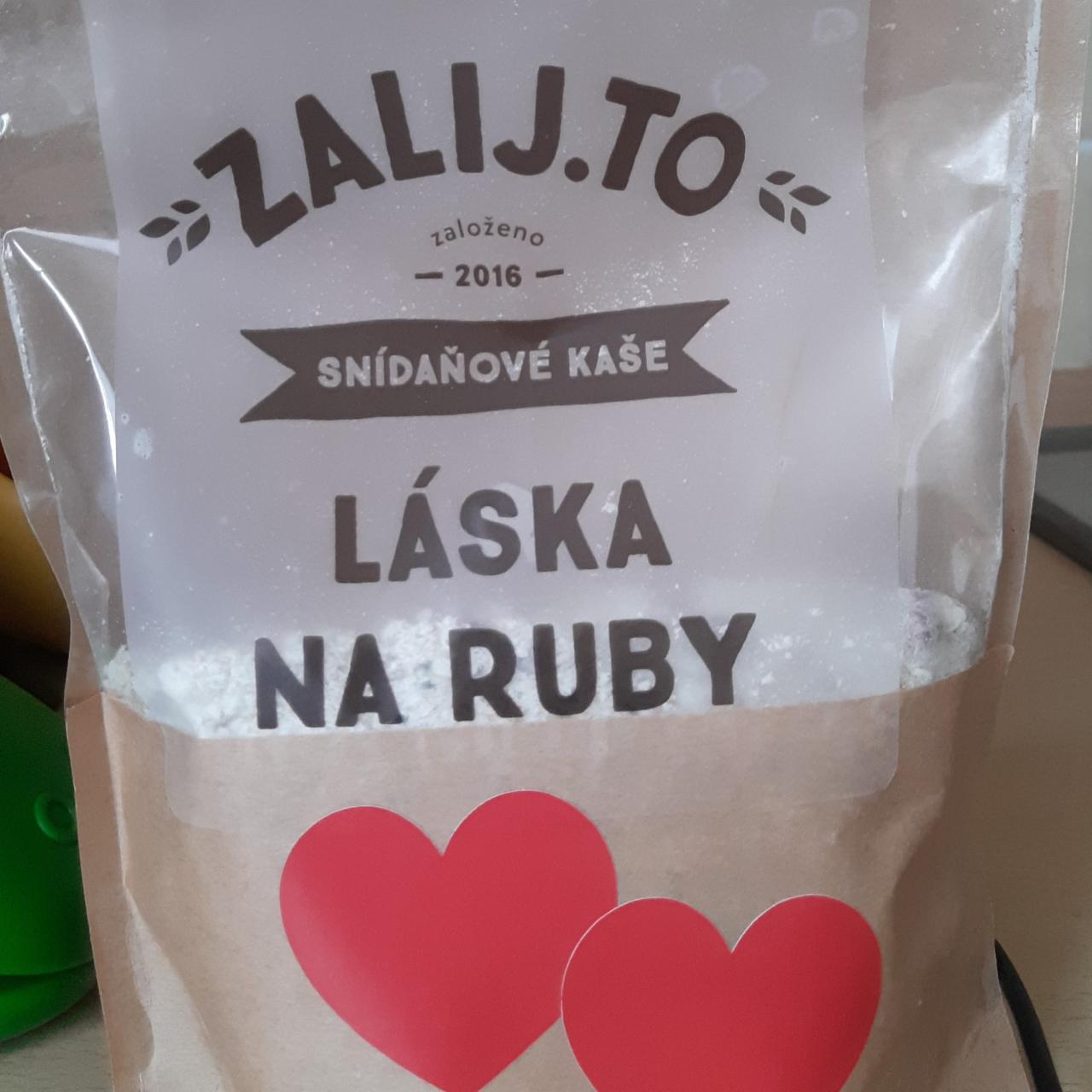 Fotografie - Láska na ruby Zalij.To