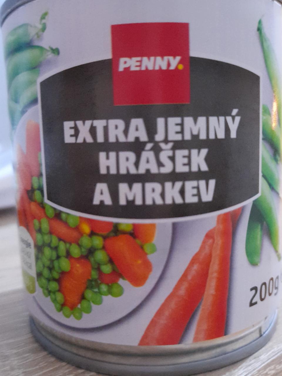 Fotografie - Extra jemný hrášek a mrkev PENNY