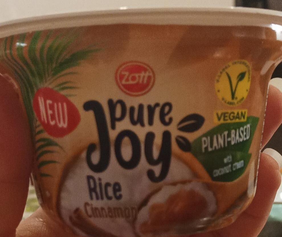 Fotografie - Pure Joy Vegan Rice Cinnamon Zott