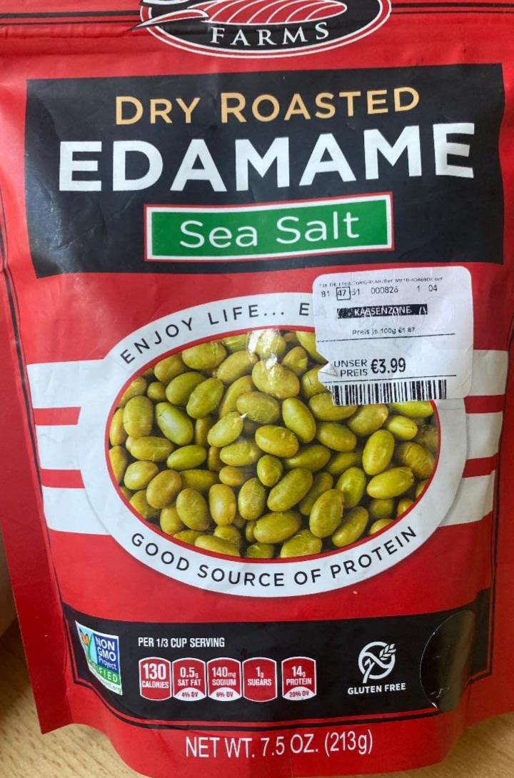 Fotografie - Dry roasted Edamame sea salt Seapoint Farms