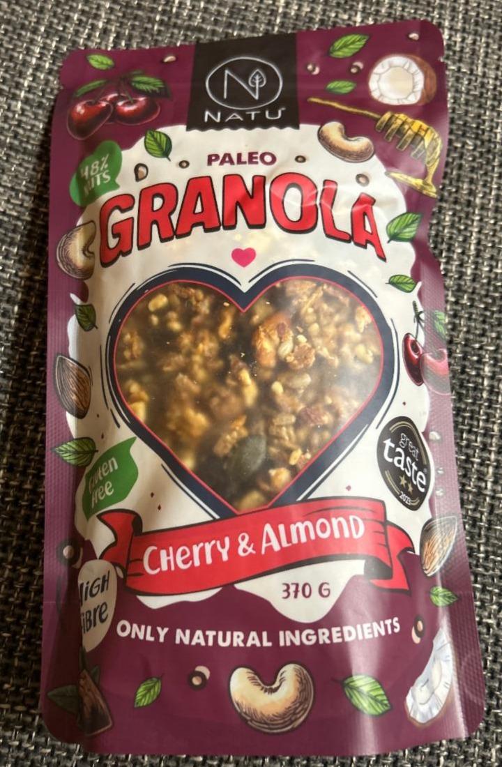 Fotografie - GranoLove Paleo Granola Třešně & Mandle Natu