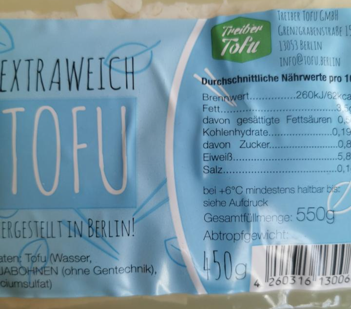 Fotografie - Extraweich Tofu Treiber Tofu