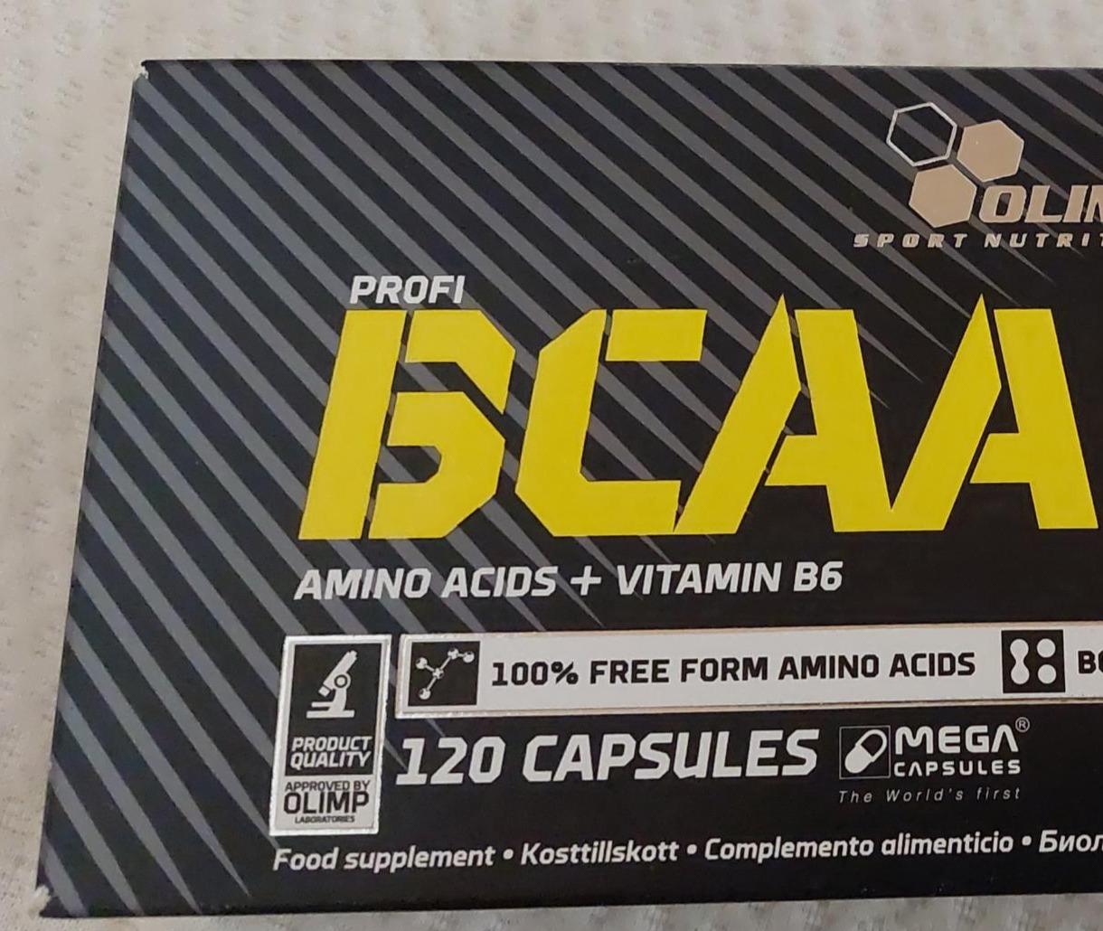 Fotografie - BCAA 1100 mega caps Olimp sport nutrition