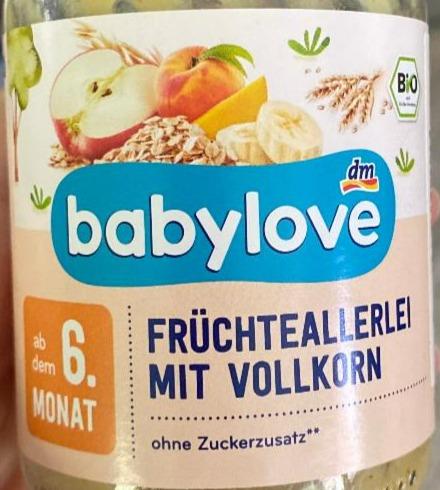 Fotografie - Früchteallerlei mit vollkorn Babylove