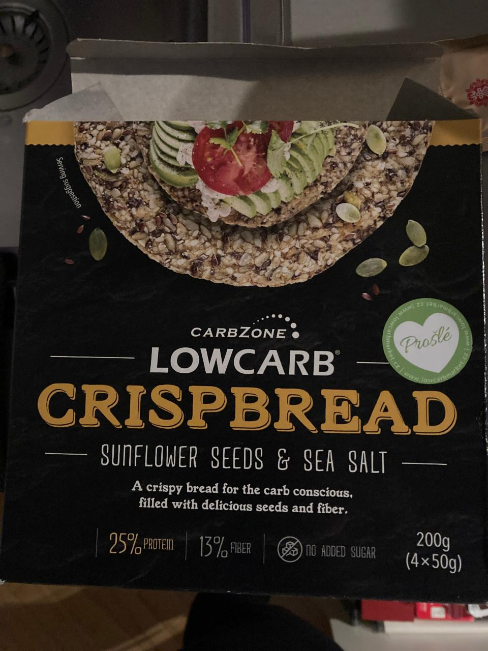 Fotografie - lowcarb carbzone crispbread