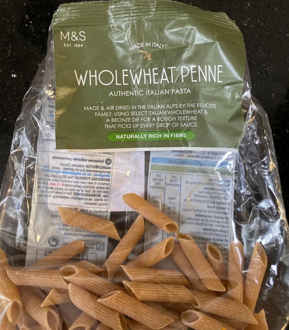 Fotografie - Wholewheat Penne M&S Food