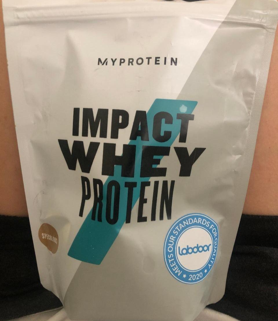 Fotografie - Impact Whey Speculoos flavour MyProtein