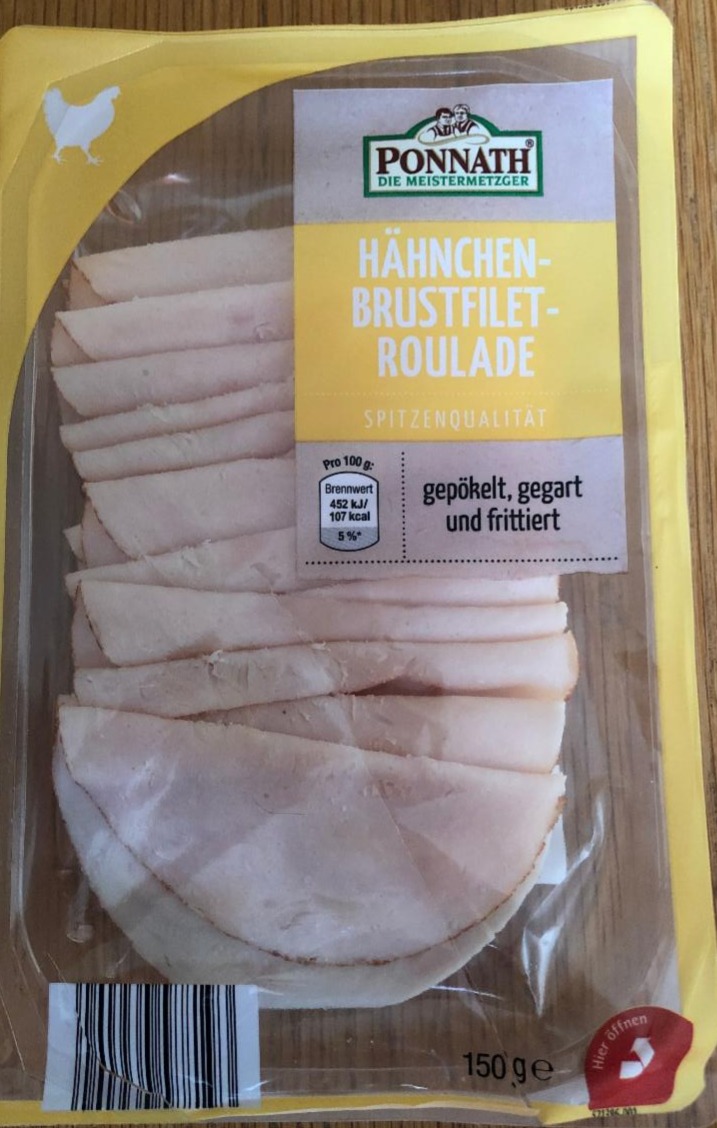 Fotografie - Hähnchenbrustfilet-Roulade Ponnath