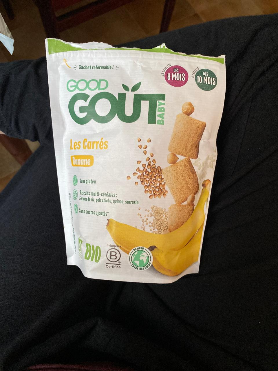 Fotografie - Les Carrés banane Bio Good Gout