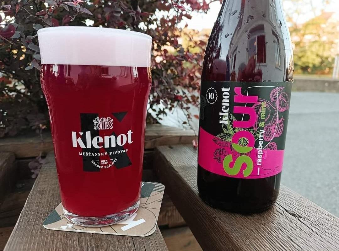 Fotografie - Sour 10° raspberry & mint Klenot