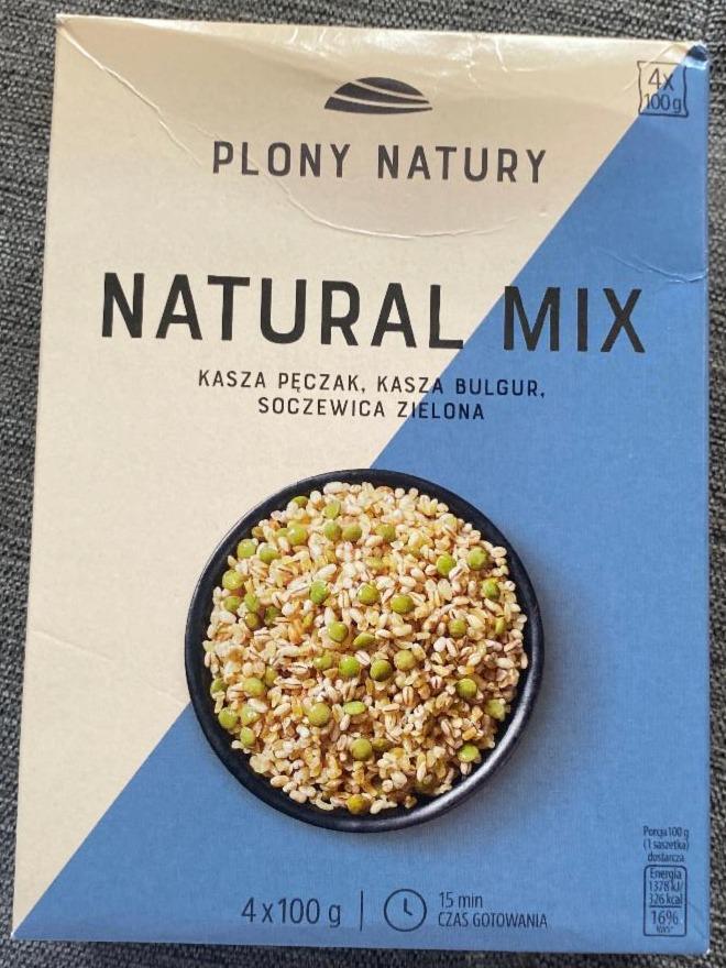 Fotografie - Natural Mix kasza pęczak, kasza bulgur, soczewica zielona Plony Natury