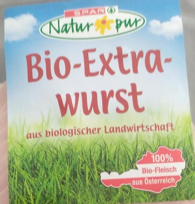 Fotografie - Bio-extra-wurst Spar Natur pur