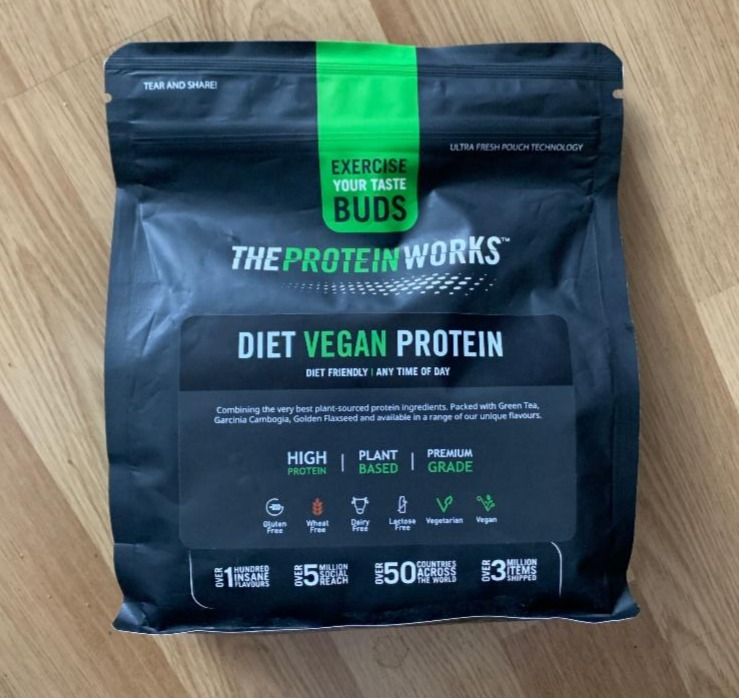 Fotografie - Diet Vegan protein Vanilla cream The Protein Works