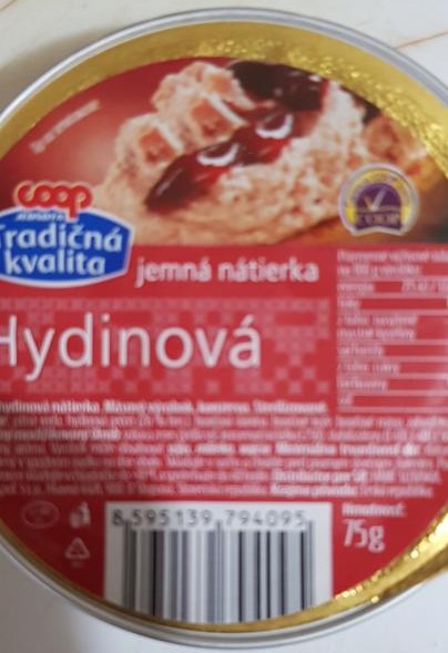 Fotografie - Hydinová jemná nátierka Coop