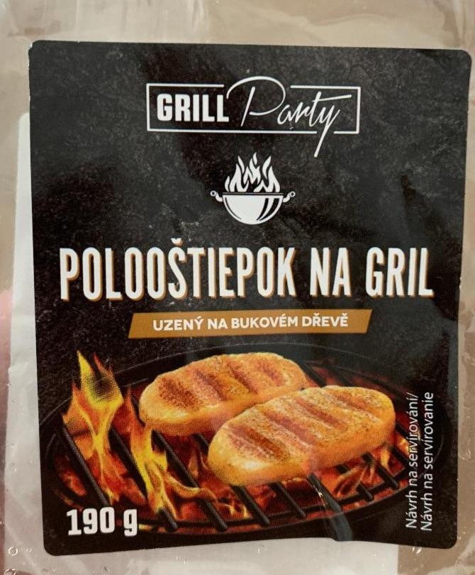 Fotografie - Polooštiepok na gril uzený na bukovém dřevě Grill Party