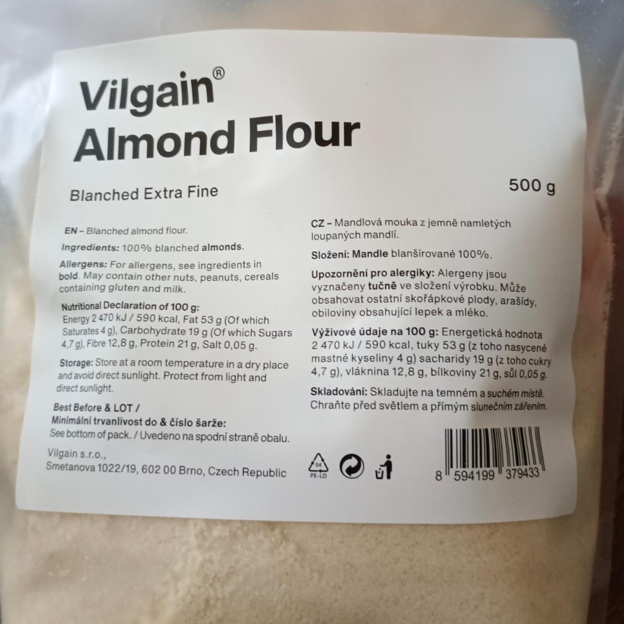 Fotografie - Almond Flour Vilgain