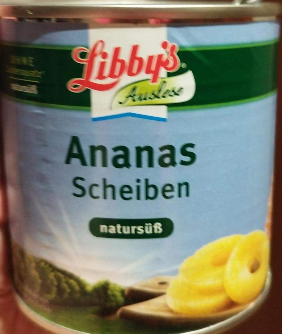 Fotografie - Ananas scheiben Libby's