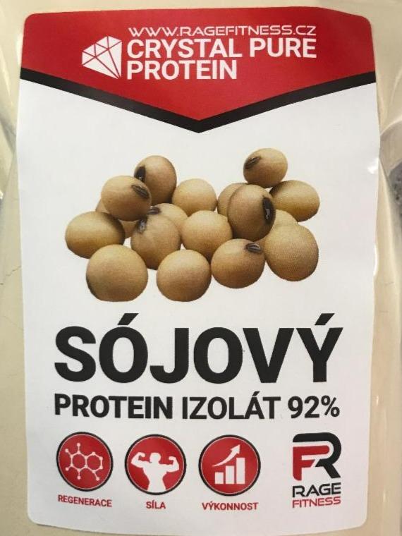 Fotografie - Sójový protein izolát 92% Rage Fitness