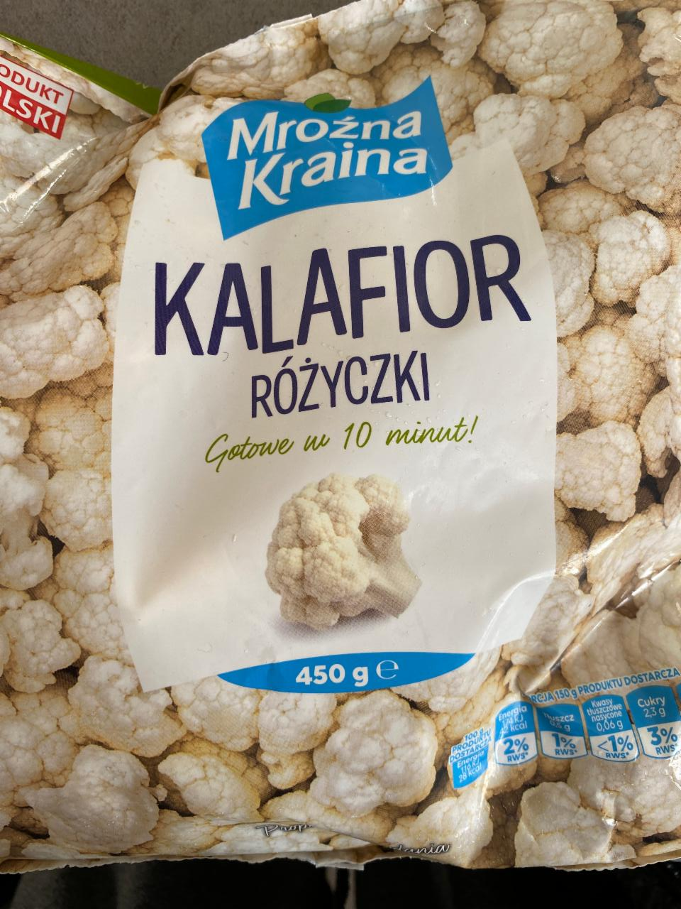 Fotografie - Kalafior różyczki (mražený květák) Mrożna kraina