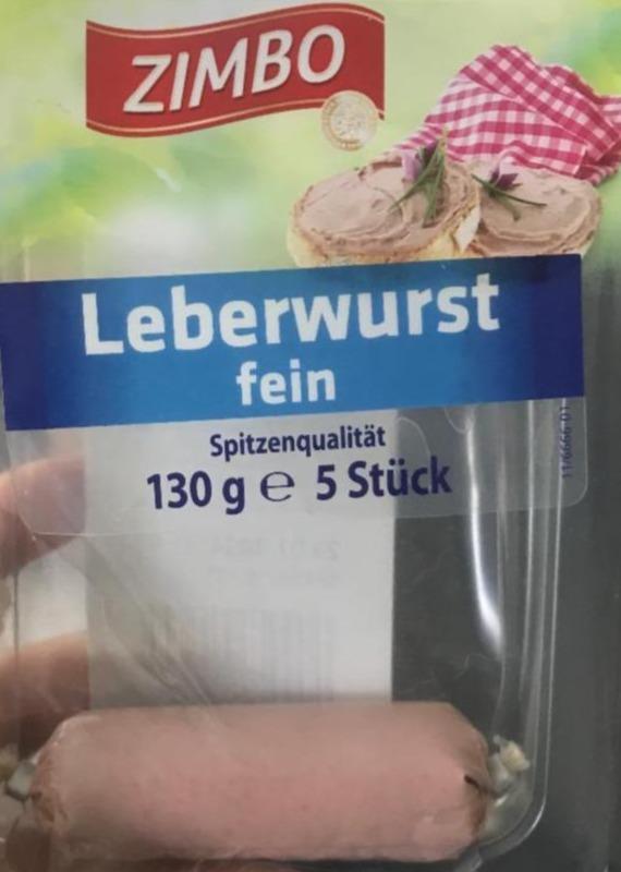 Fotografie - Leberwurst fein Zimbo