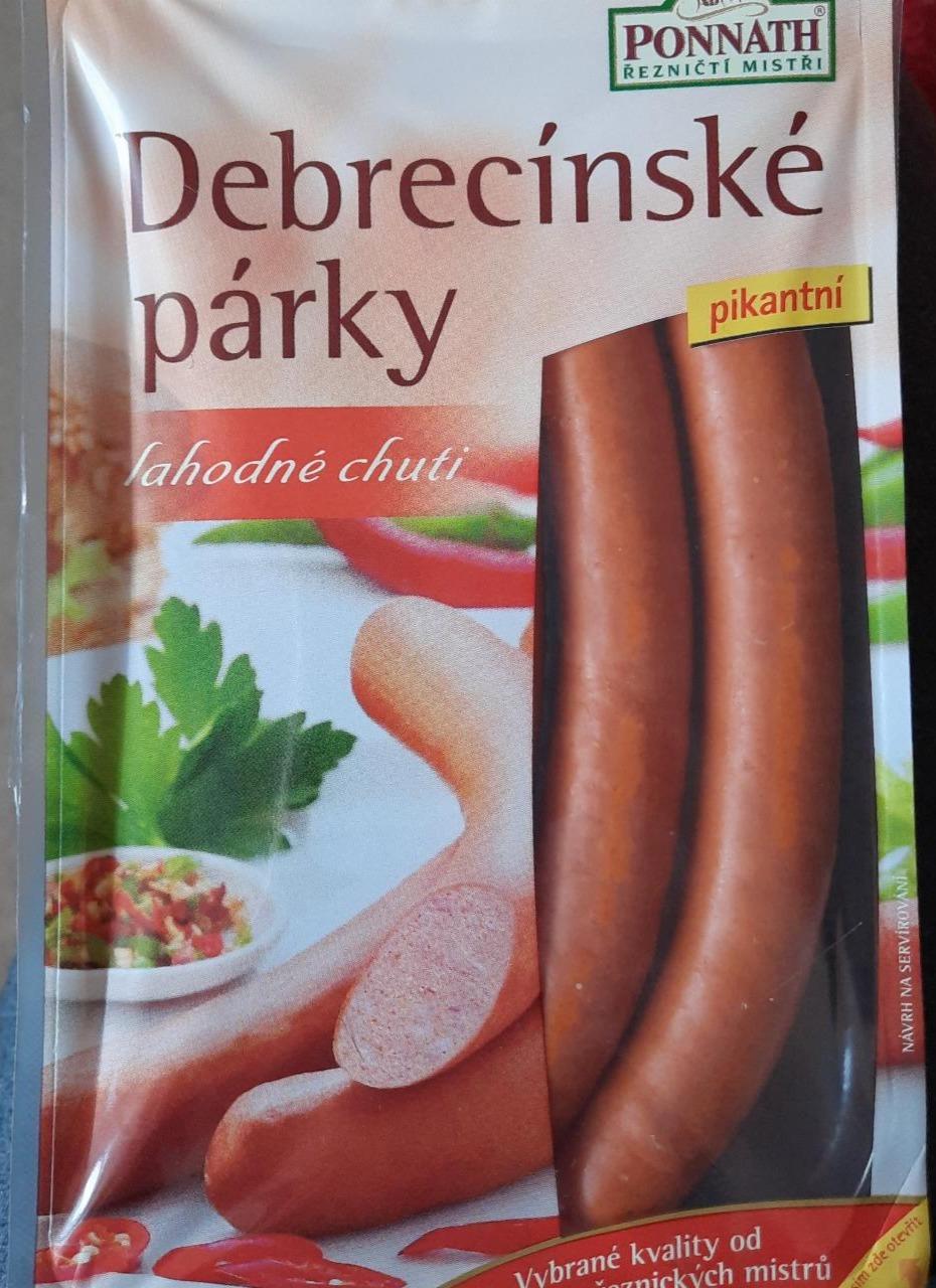 Fotografie - Debrecínské párky pikantní Ponnath