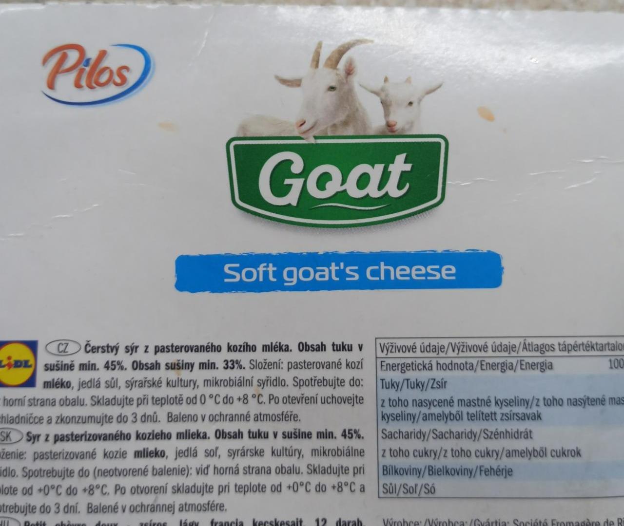 Fotografie - Soft goat´s cheese (čerstvý sýr kozí) Pilos