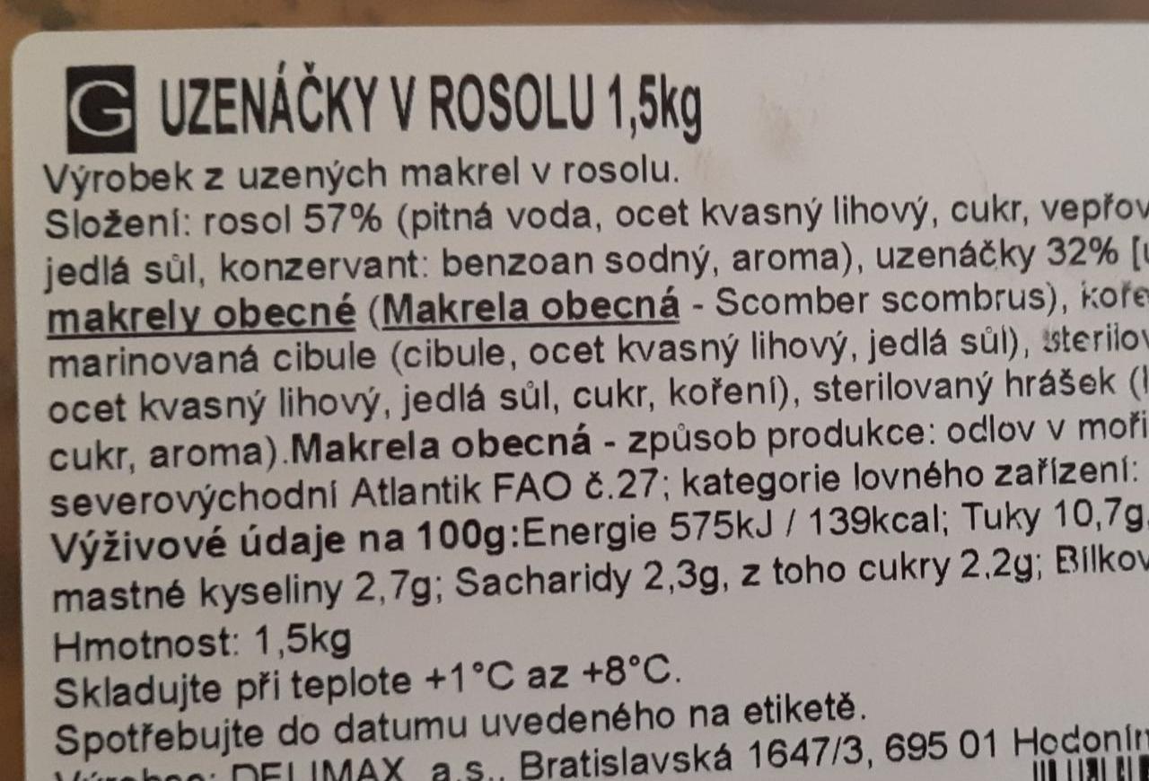 Fotografie - Uzenáčky v rosolu Delimax