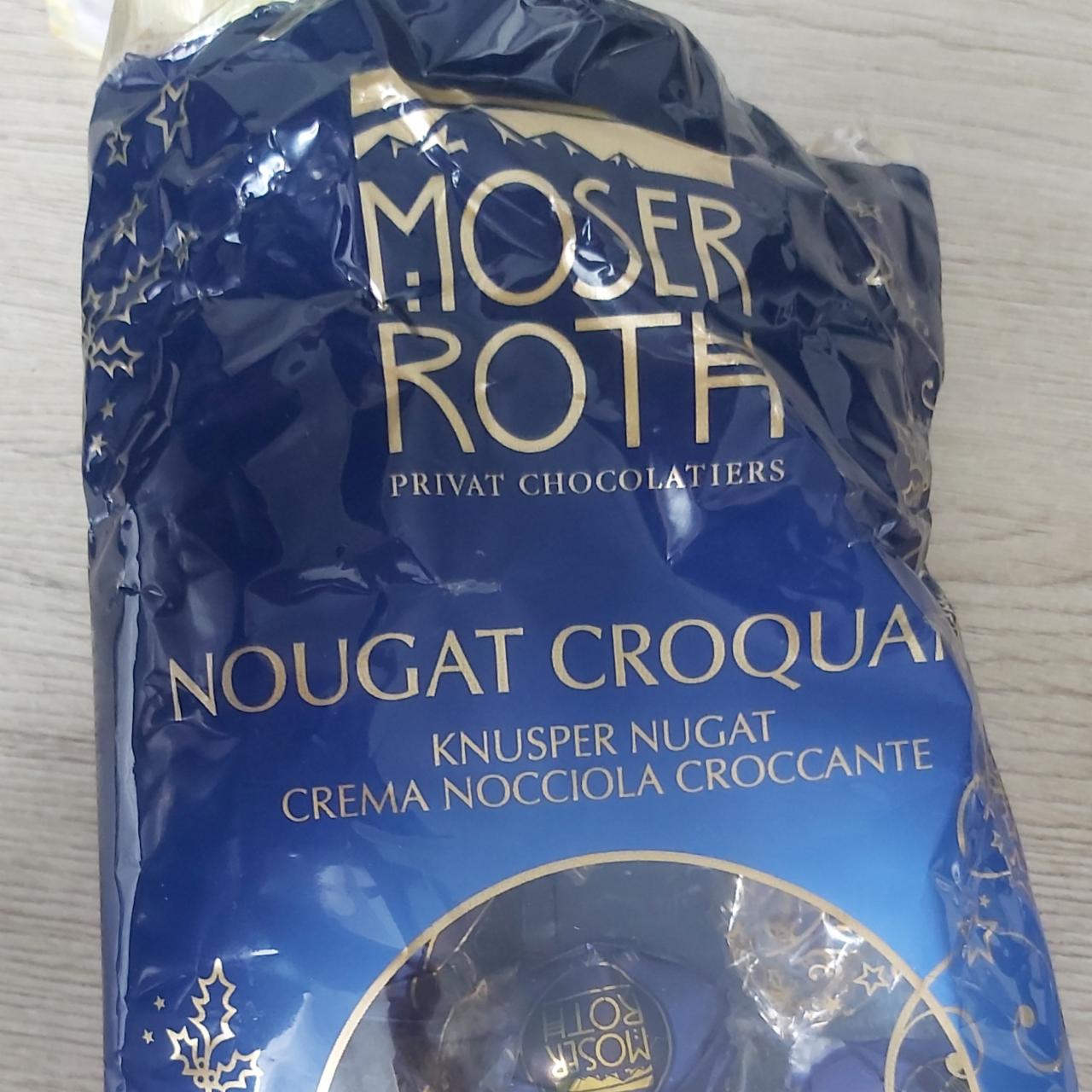 Fotografie - Nougat Croquant Moser Roth