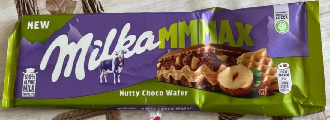 Fotografie - MMMax Nutty Choco Wafer Milka